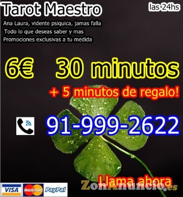 Especialista en tarot a 6 euros